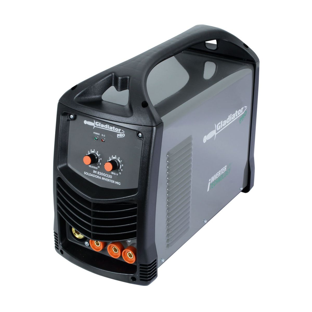 GLADIATOR - SOLDADORA INVERTER MIG 200 amp IM 8200220
