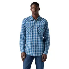 LEVIS - Camisa Hombre Classic Western Straight Azul