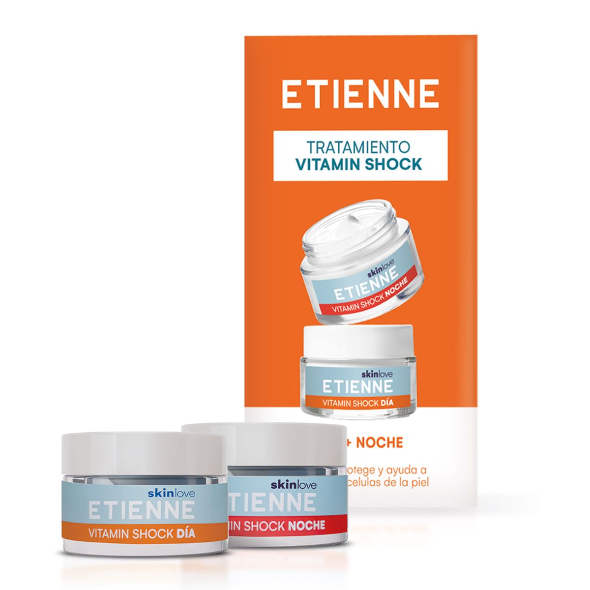 ETIENNE - Set Etienne Crema Vitamin Shock Día + Noche
