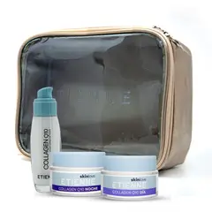ETIENNE - Set Cosmetiquero Skin Collagen Q10 Triple Rutina Etienne.-