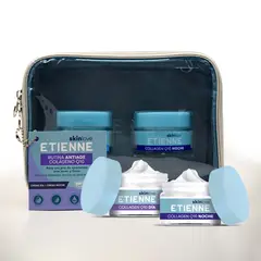 ETIENNE - Set Cosmetiquero Skin Collagen Q10 dia + noche Etienne.-