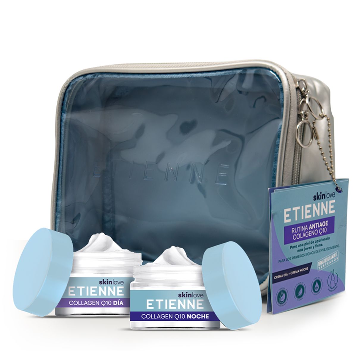 ETIENNE - Set Cosmetiquero Skin Collagen Q10 dia + noche Etienne