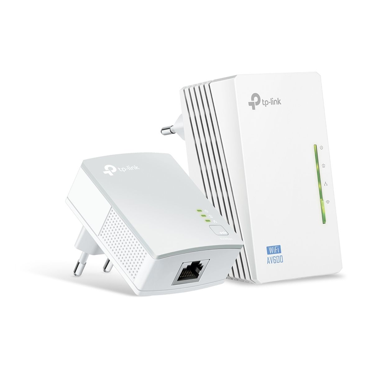 TP LINK - Kit Powerline Tp-Link Wifi 600 Mbps Dual Rj-45 TL-WPA4220KIT