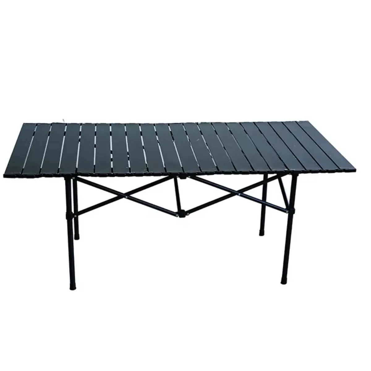 GENERICO - Mesa Camping Plegable Portátil Metálica + Bolso NV