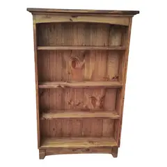 GENERICO - Mueble Modular Librero Repisa Madera Color Nogal
