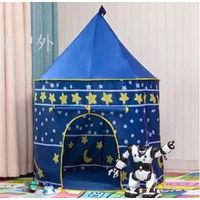 CARPAS CASTILLOS PARA NIÑAS Y NIÑOS COLOR AZUL