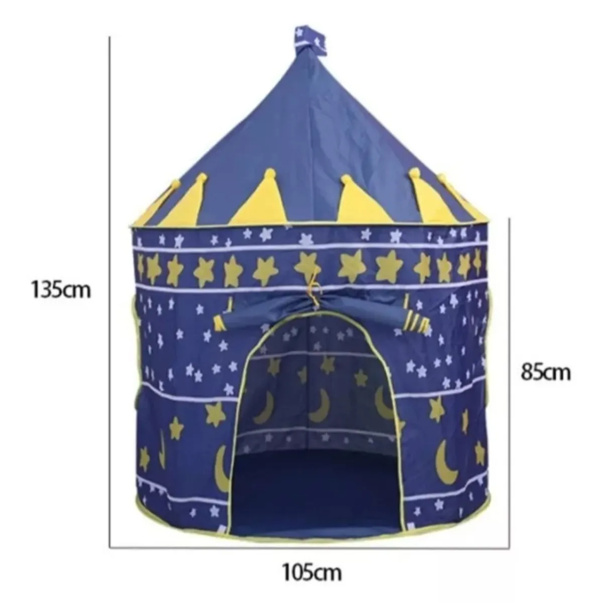 GENERICO - CARPAS CASTILLOS PARA NIÑAS Y NIÑOS COLOR AZUL