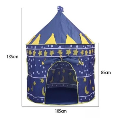 Imagen 2 del producto CARPAS CASTILLOS PARA NIÑAS Y NIÑOS COLOR AZUL
