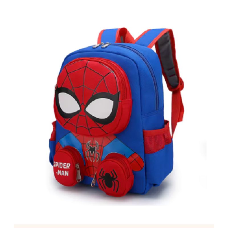 GENERICO - Mochila escolar hombre araña para niños