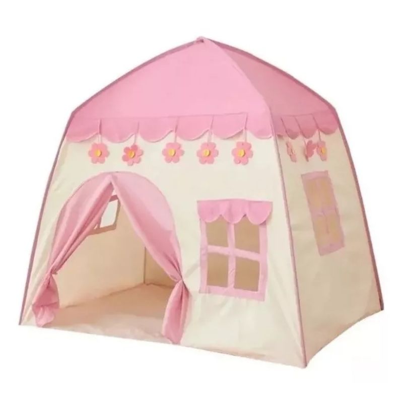 GENERICO - Carpa Casa Para Niñas Niños Carpa Plegable Carpa Rosa