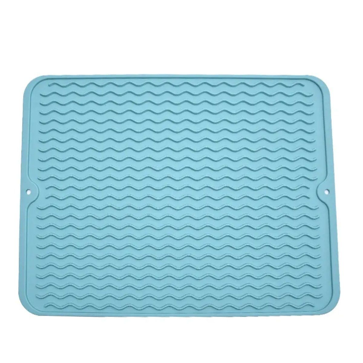 GENERICO - Silicona Para Secado De Loza En La Cocina O Individual Mesa celeste