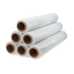 GENERICO - Film Stretch Transparente 1,4kg 275m Pack Mayorista - 6 Uds