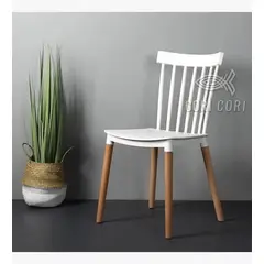 CORI CORI - Silla Windsor - Polipropileno BLANCO