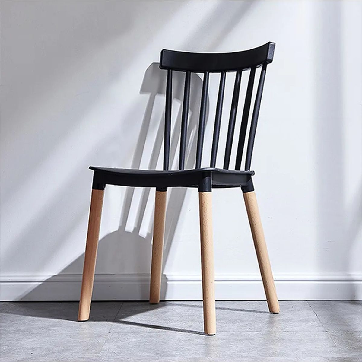 CORI CORI - Silla Windsor - Polipropileno Negro