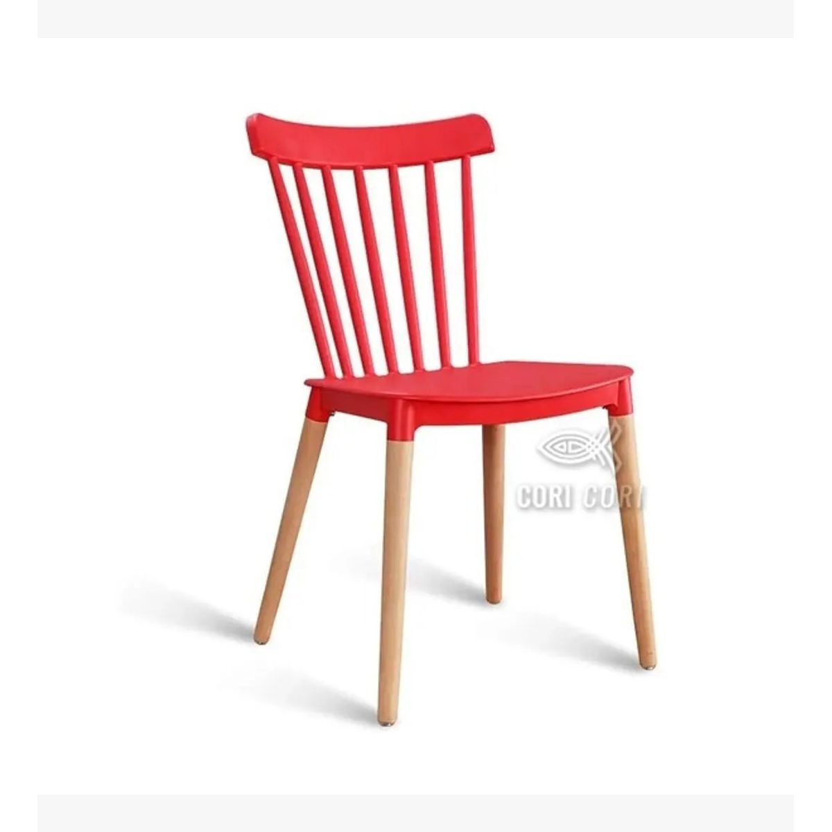 CORI CORI - Silla Windsor - Polipropileno Rojo