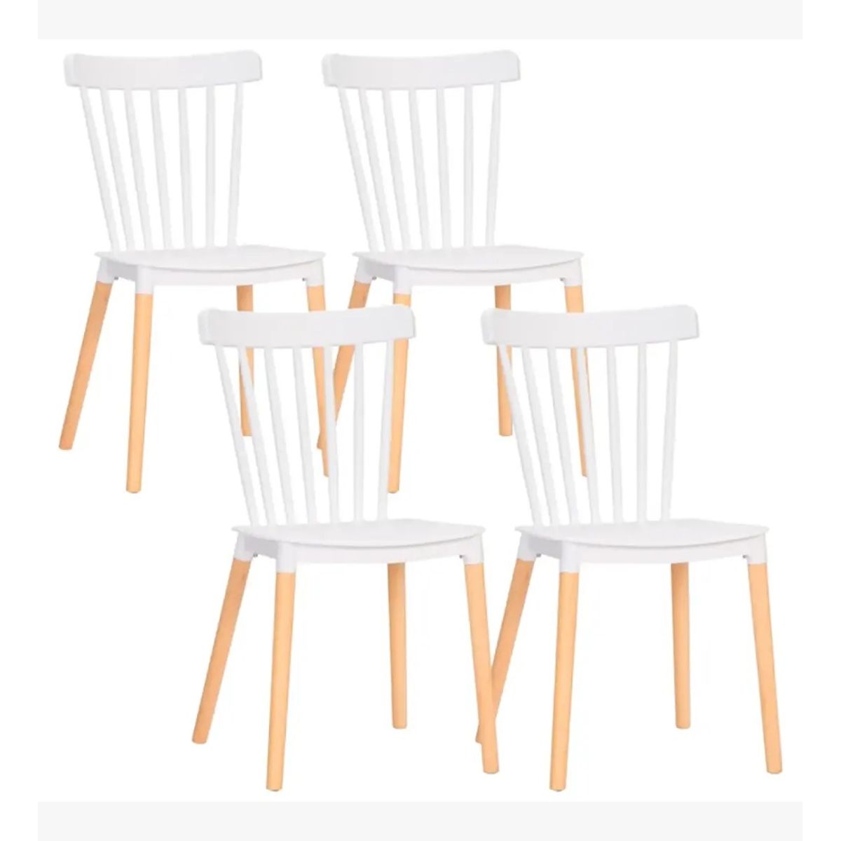 CORI CORI - Pack 4 Sillas Windsor Polipropileno