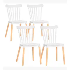 CORI CORI - Pack 4 Sillas Windsor Polipropileno