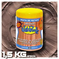 WETPROOF - PASTA DE RETAPE WET PROOF® CEDRO PARA MADERA EXTERIOR 1,5 KG