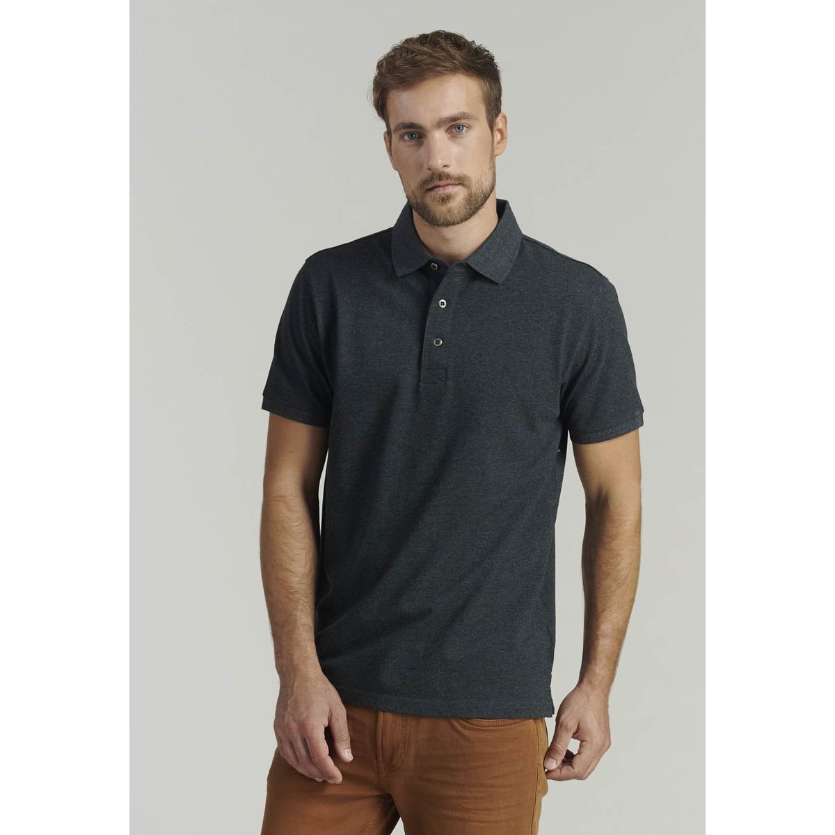 FEROUCH - Polera Boston Fjs Gris Ferouch
