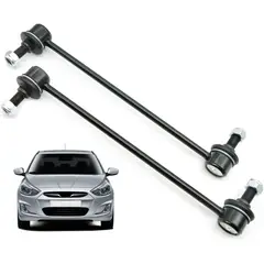 KUANGYE - 2 x Barra Rstabilizadora Para Hyundai Accent Rb 2011-2021