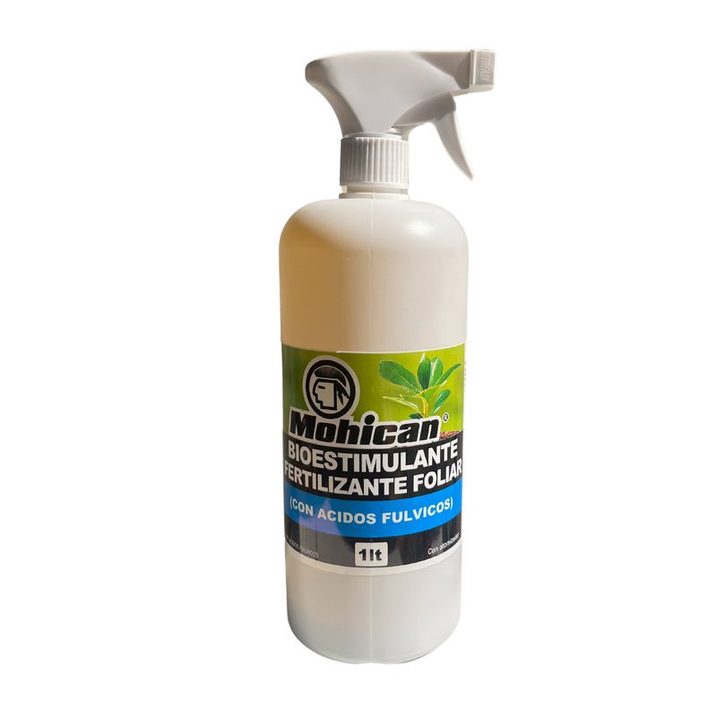MOHICAN - BIOESTIMULANTE Y FERTILIZANTE FOLIAR CONCENTRADO 1LT MOHICAN