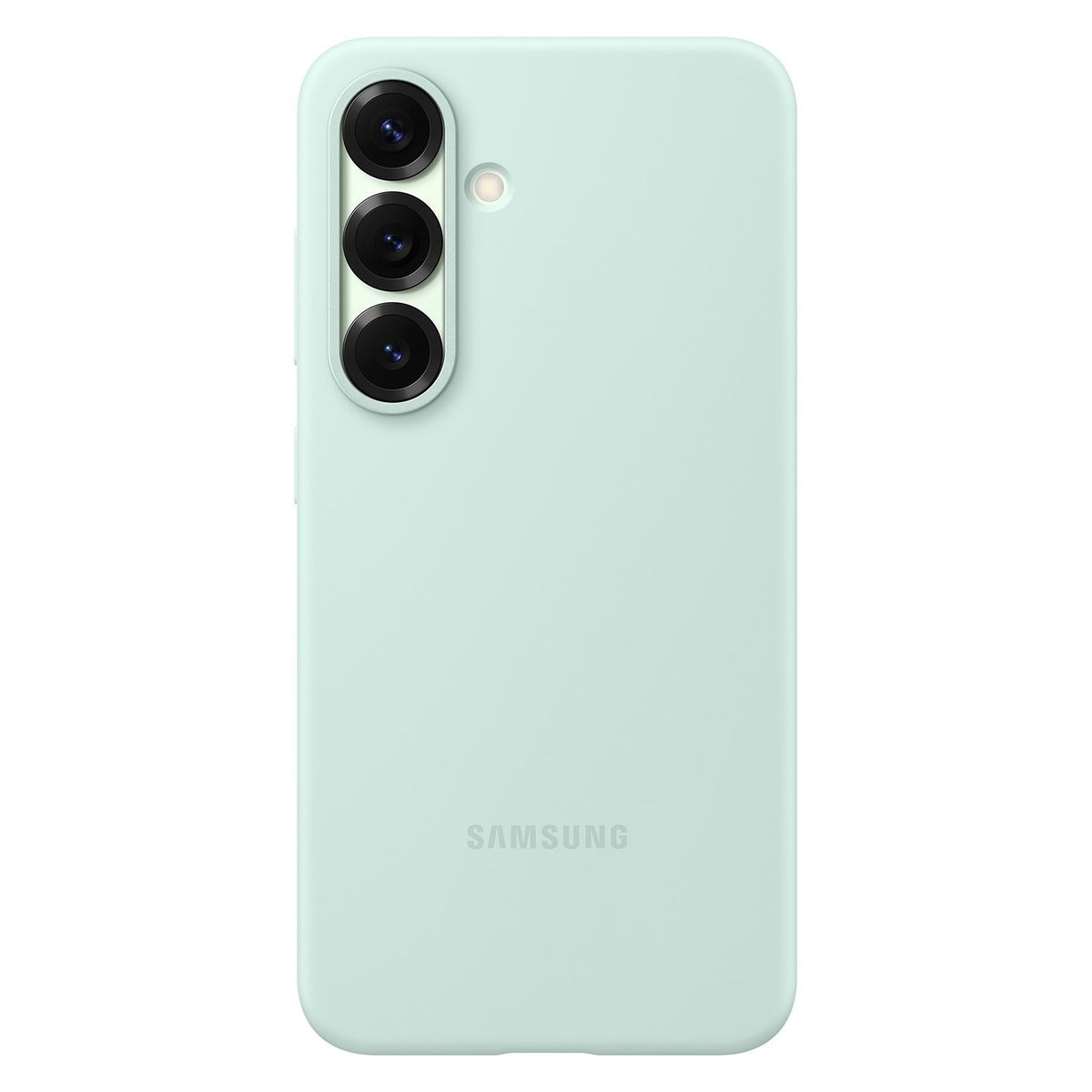 SAMSUNG - Carcasa de Silicona Color Menta Galaxy S25