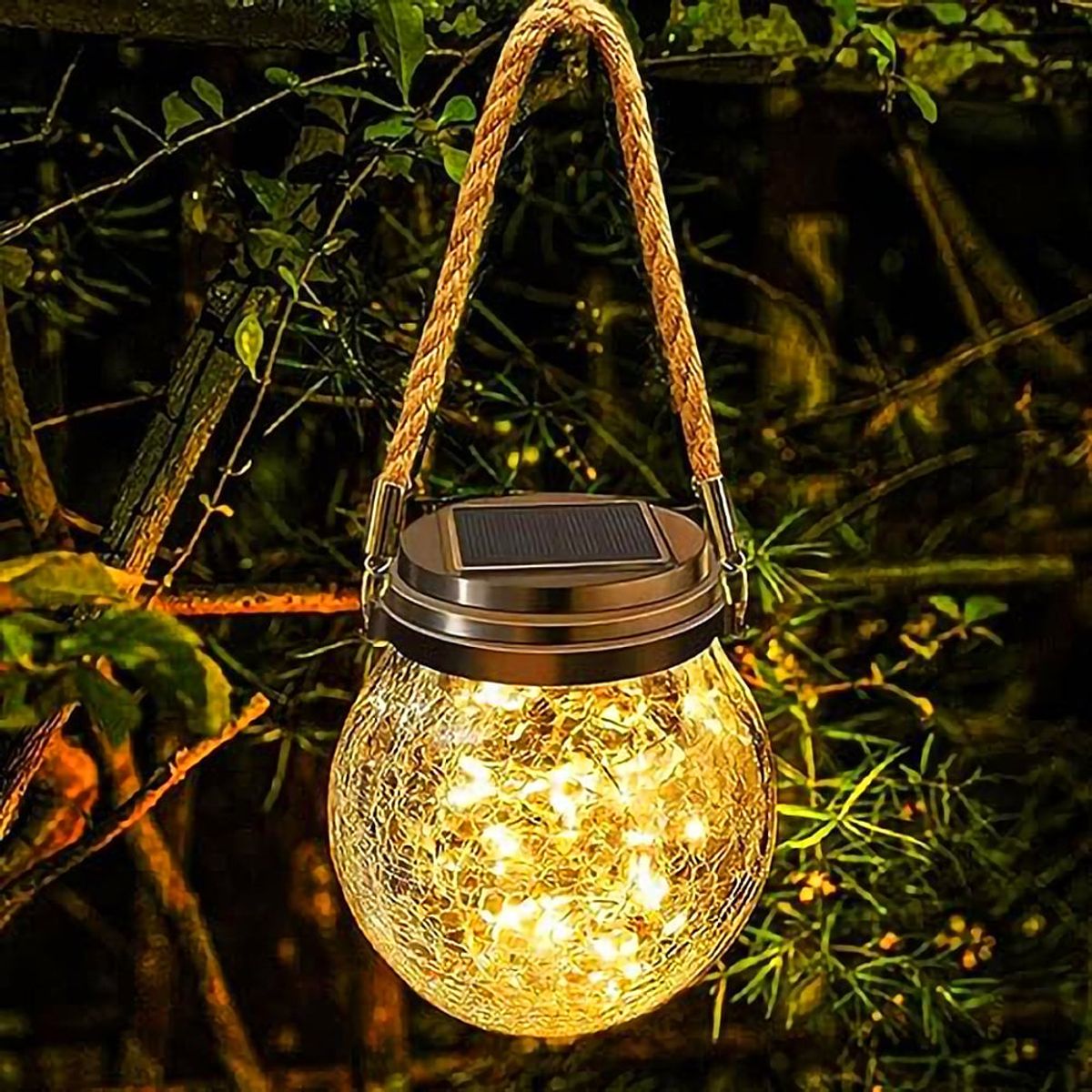 GENERICO - Luz Solar Jardín Impermeable Para Terraza Césped Jardinería