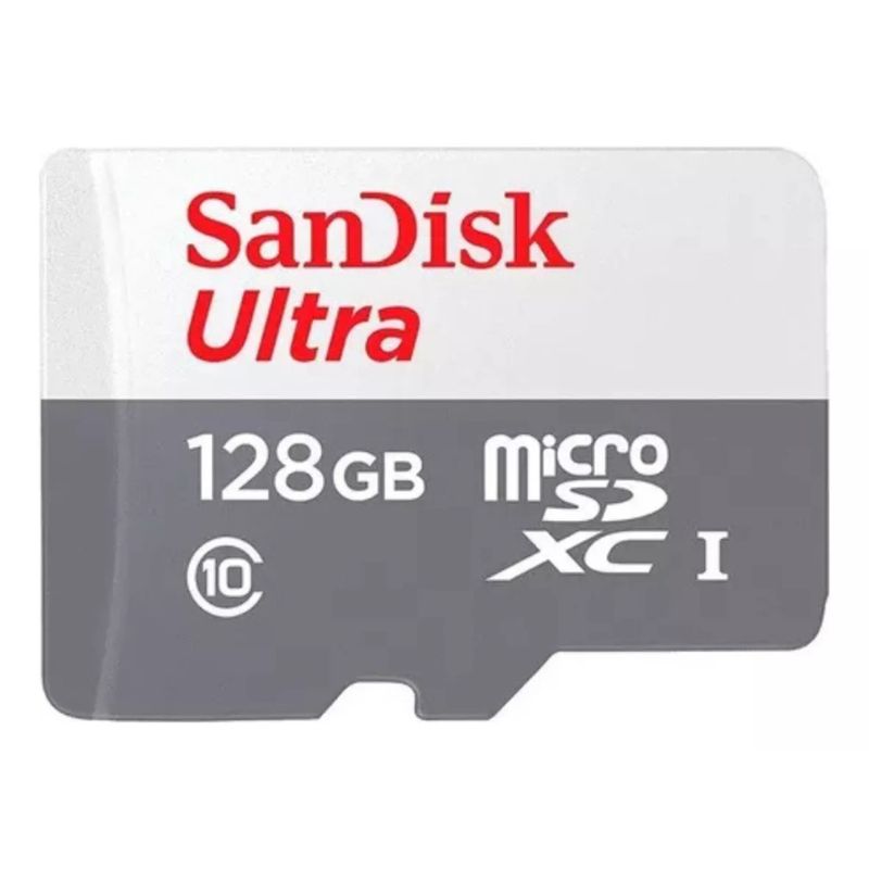 SANDISK - Tarjeta Memoria 128gb Sandisk Micro Sd Clase 10 + Adaptador