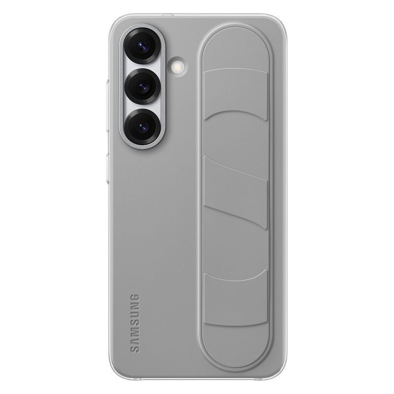 SAMSUNG - Carcasa con Soporte Color Gris Galaxy S25