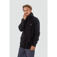KAYA UNITE - Polerón Hombre Full Zip Daily Negro