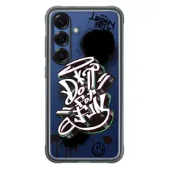 SAMSUNG - Carcasa Flipsuit Color Negro Galaxy S25