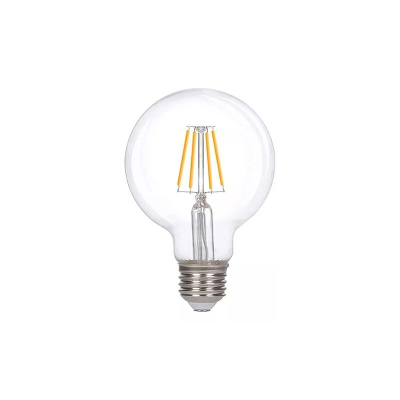 GENERICO - Bombillo de filamento 4W vintage globo E27 LED G80