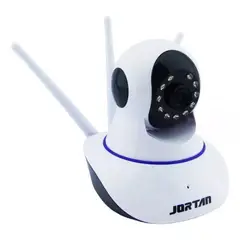 TECNOCENTER - Camara Vigilancia Ip Wifi Jortan De 11 Led Y 3 Antenas