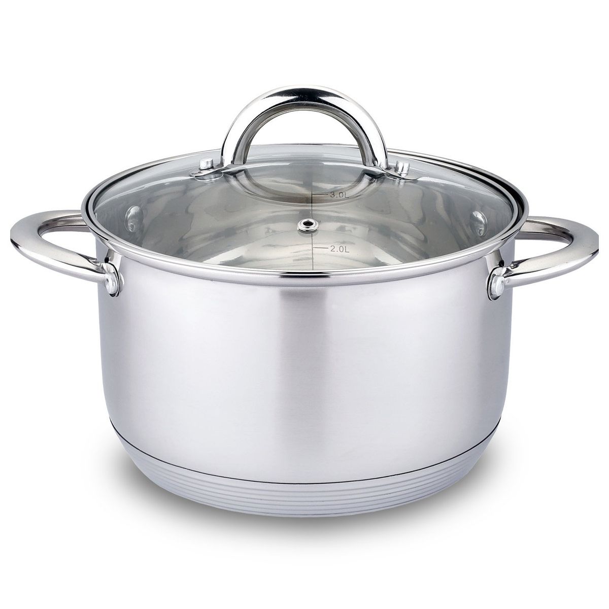 HAUSROLAND - Olla de Acero inoxidable 16 cm 19 Lts