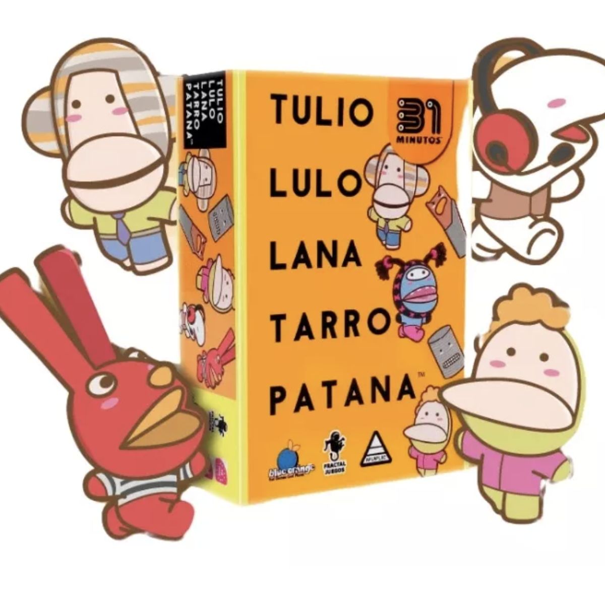 ASMODEE - Juego Tulio Lulo Lana Tarro Patana - 31 Minutos