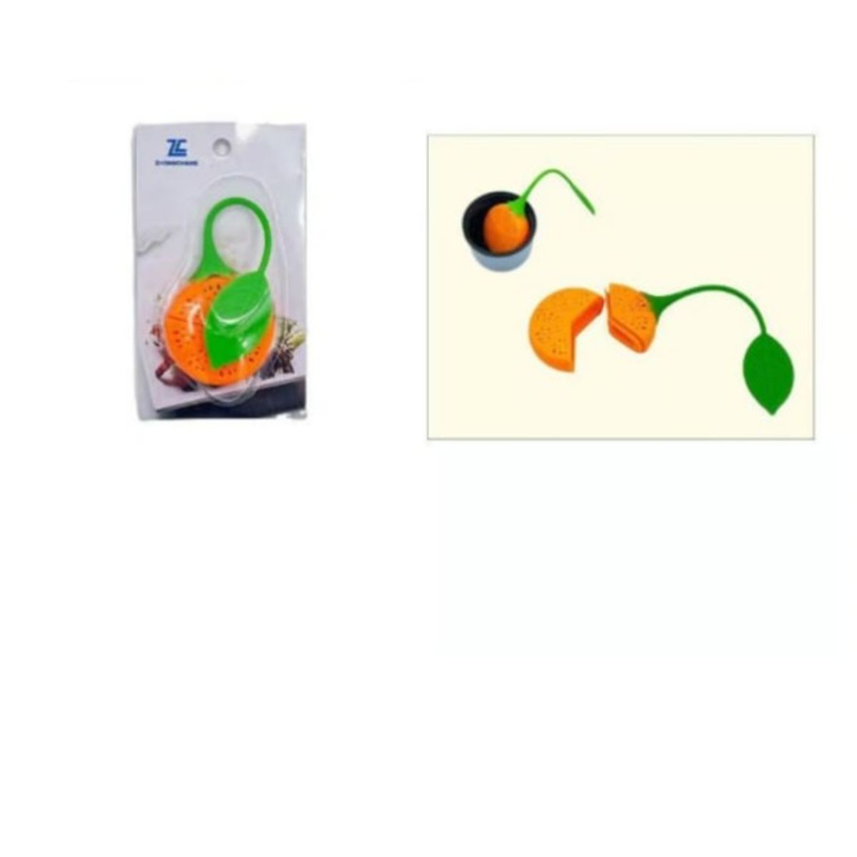 GENERICO - Infusor De Te Silicona Diseño Frutas