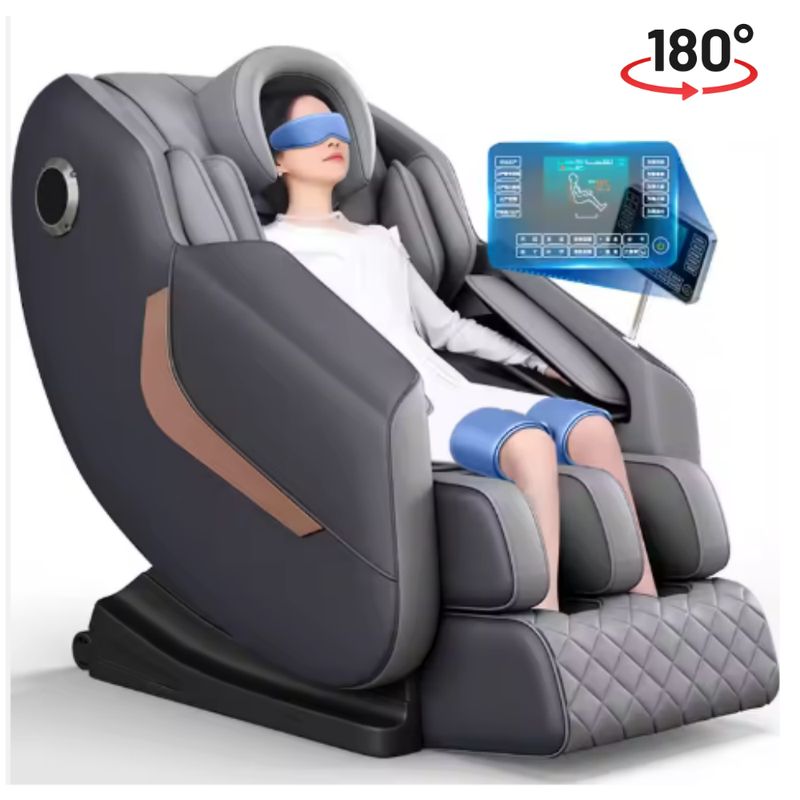 GENERICO - Sillon de masajes reclinable con Bluetooth 180 grados