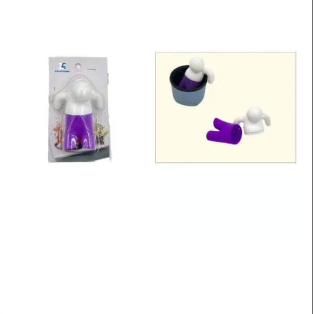 GENERICO - Infusor De Te Silicona Diseño Muñequito
