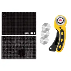 RD - Base Salvacorte A3 30x45cm + Cortador Rotativo + 3c Negro