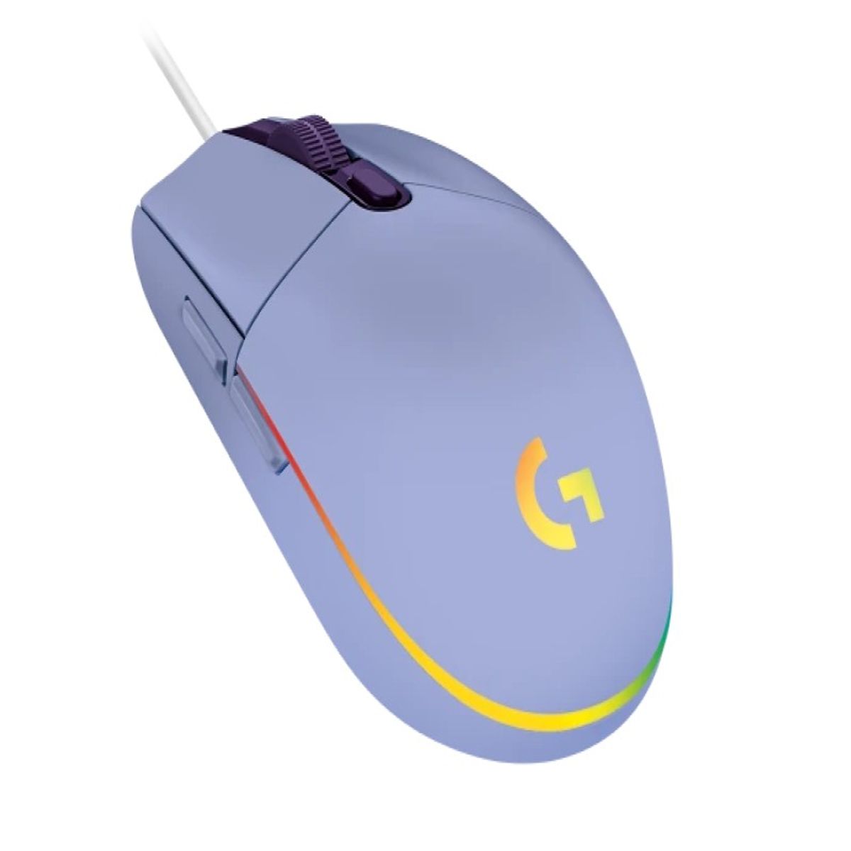 LOGITECH - Mouse Logitech G203 Lightsync Wave Lilac G203 LIGHTSYNC910-005851