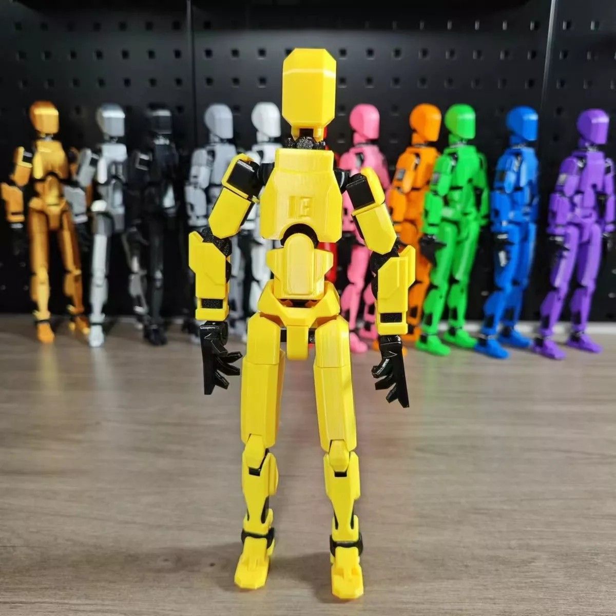 MUNDO MAGIA - 4pcs Figura Articulada Dummy Multi-jointed Movable