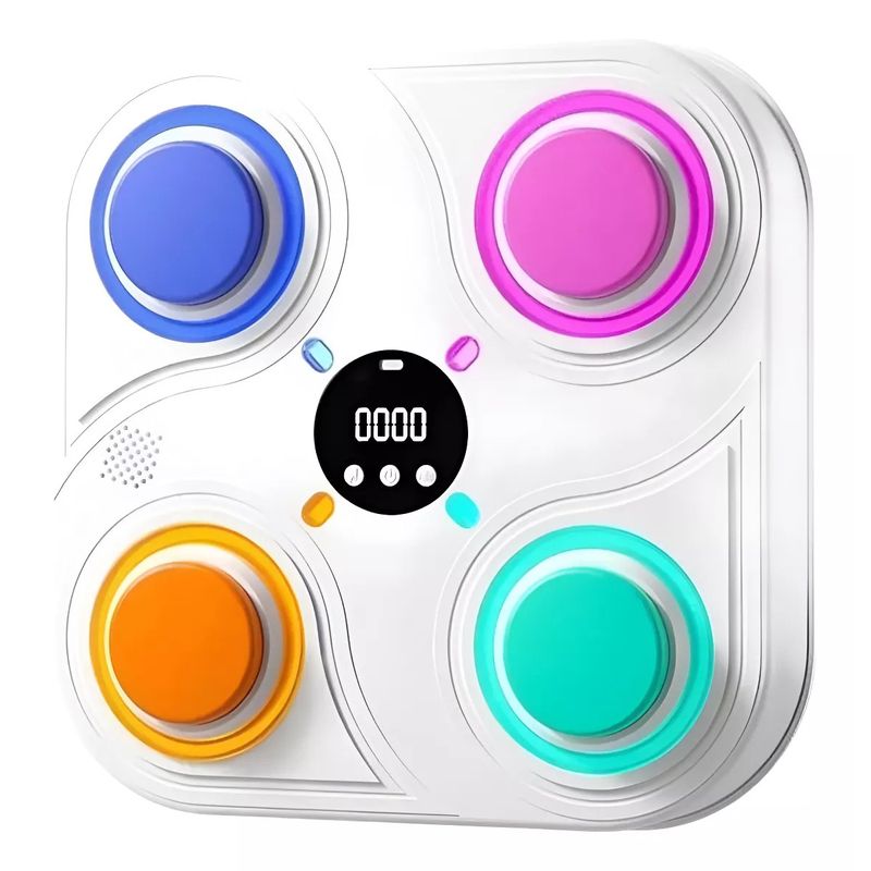MUNDO MAGIA - Máquina Boxeo Musical Montada Pared Bluetooth Para Niños