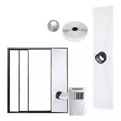 MUNDO MAGIA - Sellado Ventana Aire Acondicionado Sello Ajustable 2m