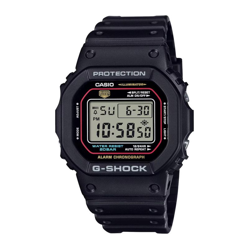 CASIO - Reloj G-SHOCK DW-5600RL-1DR Resina Hombre Negro