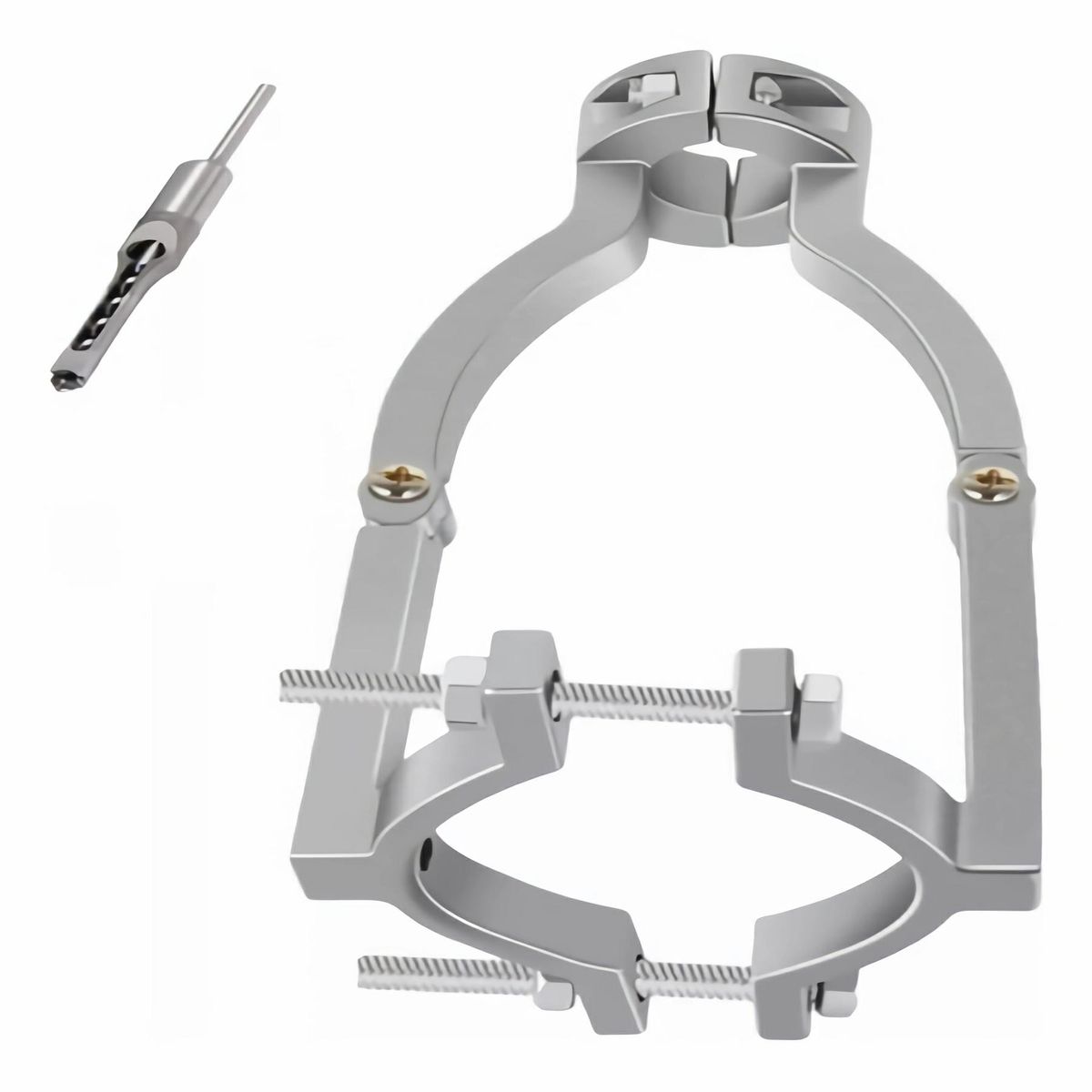 MUNDO MAGIA - Soporte Broca Para Agujeros Cuadrados Hss 1pcs