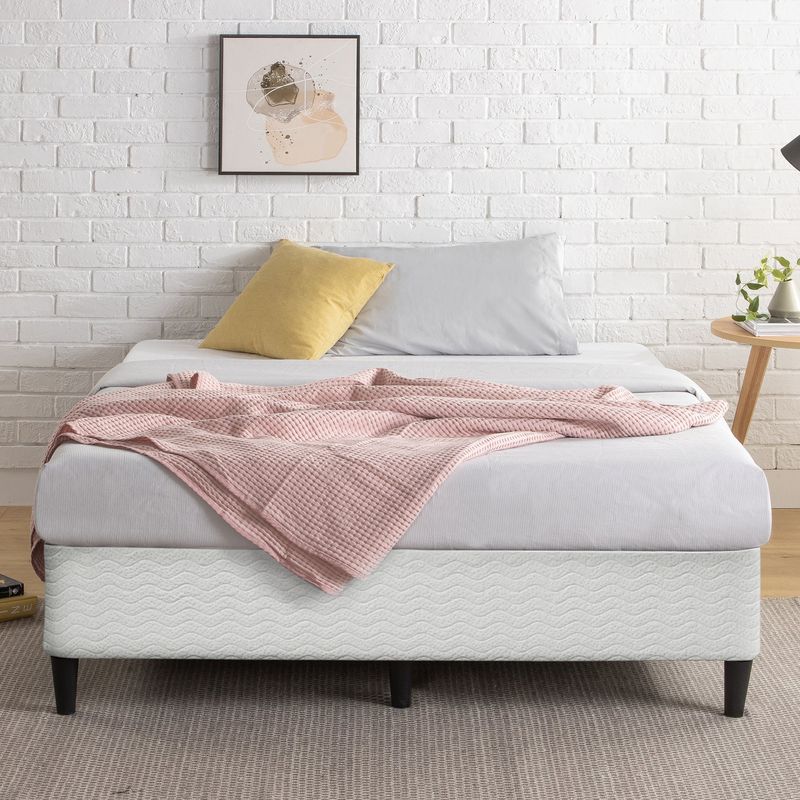 ZINUS - Cama Keenan Resortes Pocket 1.5 Plazas Long 25cms