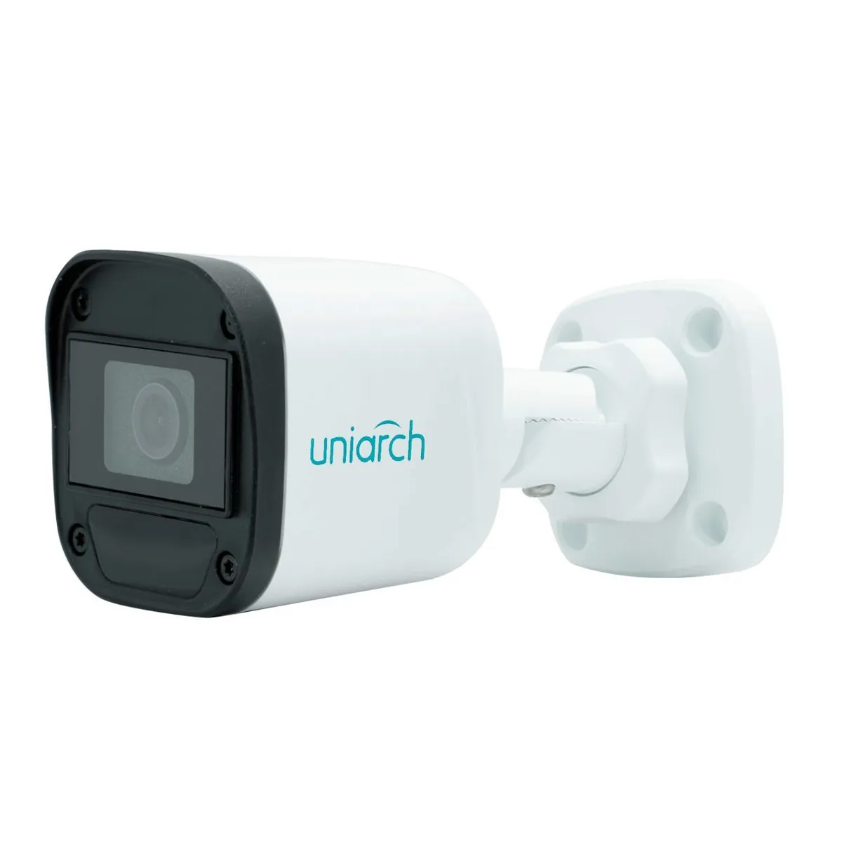 UNIARCH - Cámara de Seguridad IP POE Bala 2MP Exterior Micrófono IR