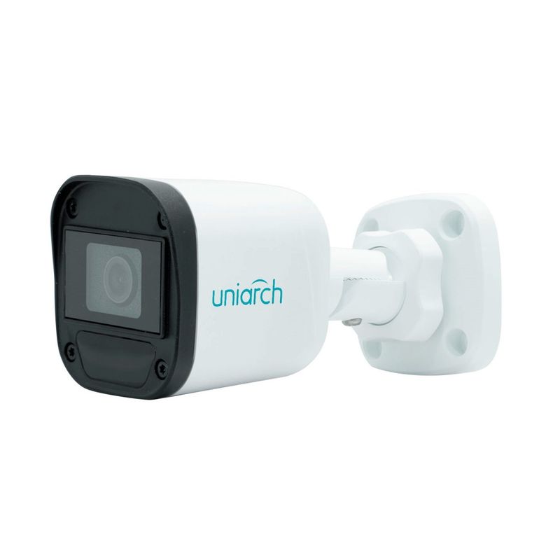 UNIARCH - Cámara de Seguridad IP POE Bala 2MP Exterior Micrófono IR