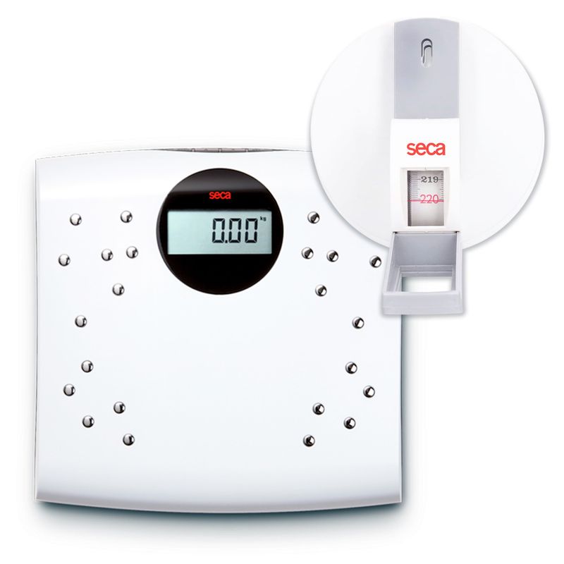 SECA - Balanza Bioimpedancia Seca 804 + Tallímetro Seca 206