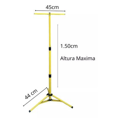 Imagen 2 del producto Soporte Base Atril Tripode Para Foco Led O Emergencia
